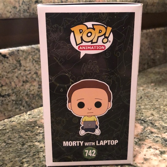 Rick and Morty Funko Pop! “Morty with Laptop” - Picture 4 of 5